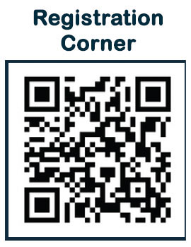 Registration Corner QR code for the candidate registration form