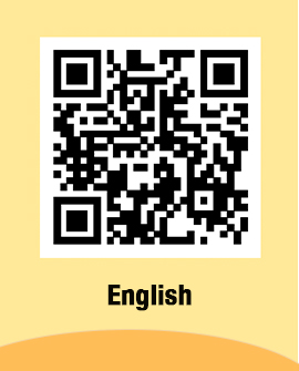 QR code for the parent survey in English